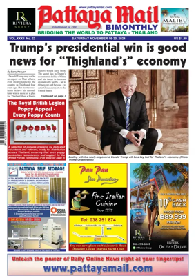 Cover of Pattaya Mail