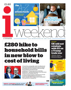 Cover of iNews Weekend