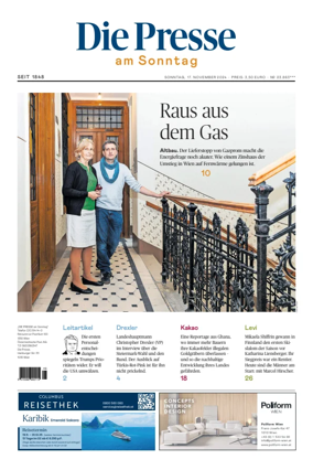 Cover of Die Presse am Sonntag