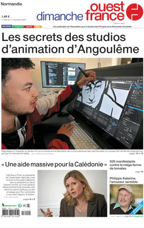 Cover of Dimanche Ouest France (Normandie)