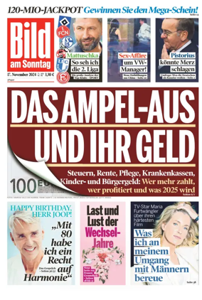 Cover of Bild am Sonntag