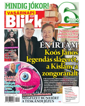 Cover of Vasárnapi Blikk