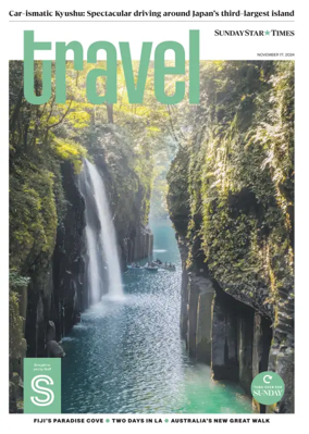 Cover of Sunday Star Times Travel