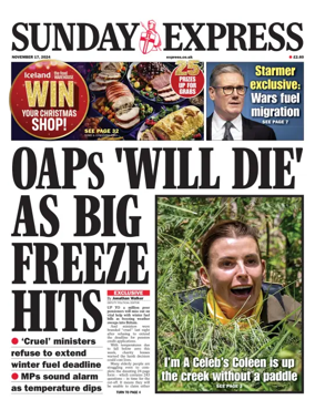 Cover of Sunday Express