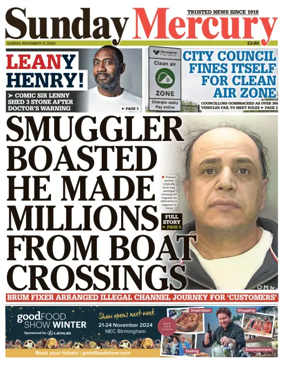 Cover of Sunday Mercury