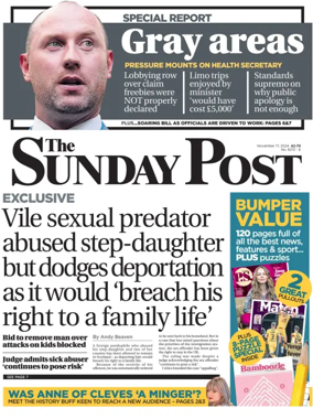 Cover of The Sunday Post (Inverness)