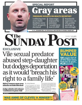Cover of The Sunday Post (Newcastle)