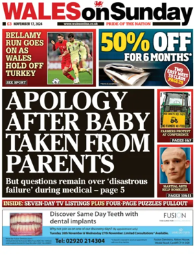 Cover of Wales On Sunday