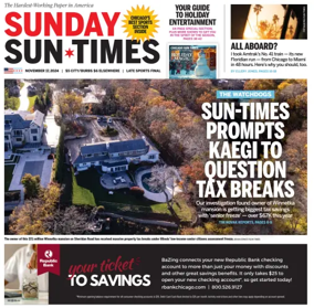 Cover of Chicago Sun-Times (Sunday)