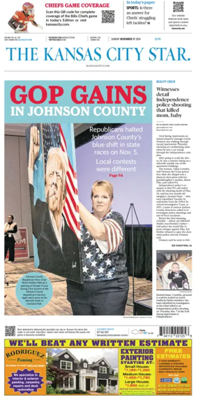 Cover of The Kansas City Star (Sunday)