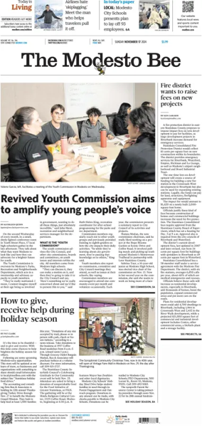 Cover of The Modesto Bee (Sunday)