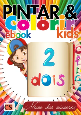 Cover of Pintar e Colorir Kids