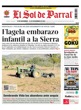 Cover of El Sol de Parral