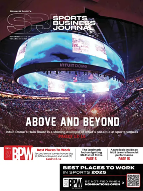 Cover of Sports Business Journal