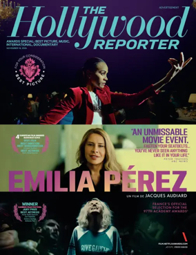 Cover of The Hollywood Reporter Awards Special