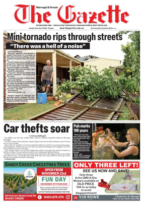 Cover of Warragul & Drouin Gazette