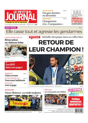 Cover of Le Petit Journal - L'hebdo du Lot-et-Garonne