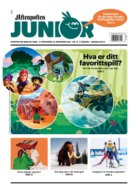 Cover of Aftenposten Junior
