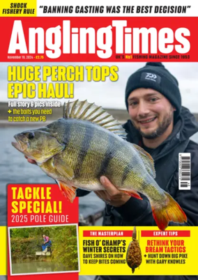 Cover of Angling Times (UK)