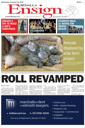 Cover of Benalla Ensign