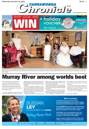 Cover of Yarrawonga Chronicle