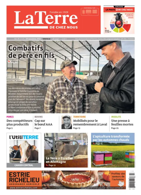 Cover of La Terre de chez nous