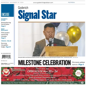 Cover of The Goderich Signal-Star