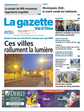 Cover of La Gazette Val d'Oise