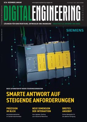 Cover of Digital Engineering Magazin