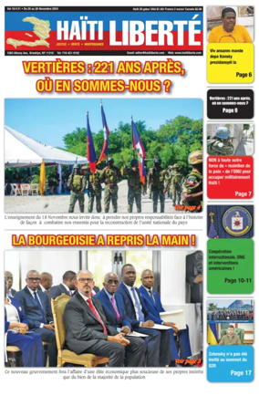 Cover of Haiti Liberte