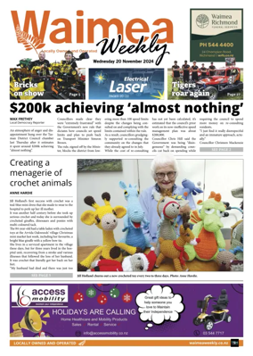 Cover of Waimea Weekly