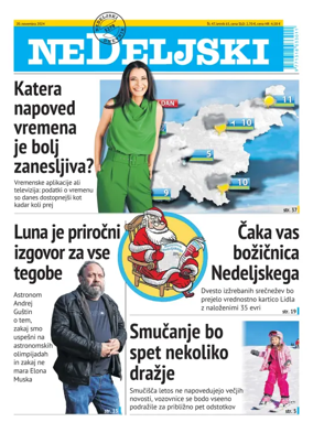 Cover of Nedeljski Dnevnik