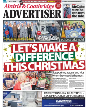 Cover of Airdrie & Coatbridge Advertiser