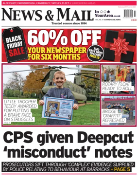 Cover of Aldershot News & Mail