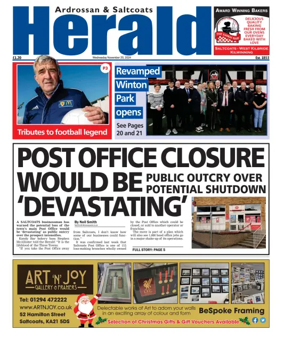 Cover of Ardrossan & Saltcoats Herald