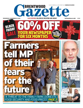 Cover of Brentwood Gazette