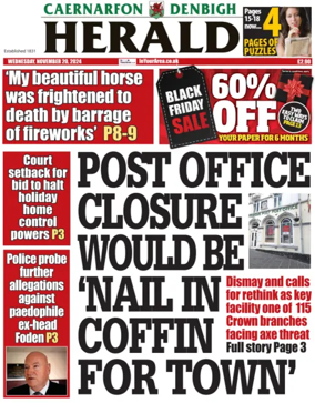 Cover of Caernarfon Herald