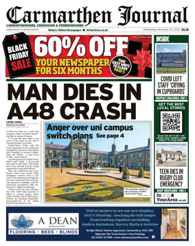 Cover of Carmarthen Journal