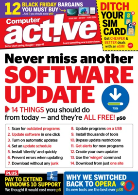 Cover of Computer Active (UK)