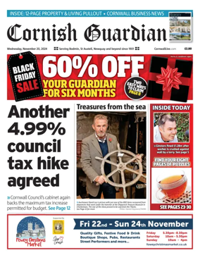 Cover of Cornish Guardian (St. Austell & Fowey)