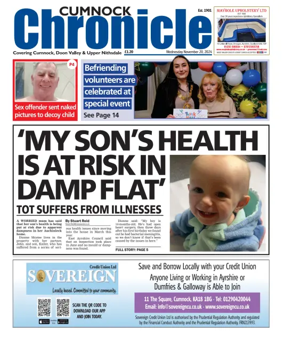 Cover of Cumnock Chronicle