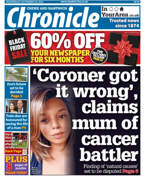 Cover of Nantwich Chronicle