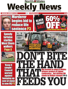 Cover of North Wales Weekly News