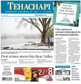 Cover of Tehachapi News