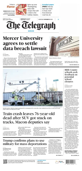 Cover of The Telegraph (Macon)