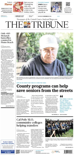 Cover of The Tribune (SLO)