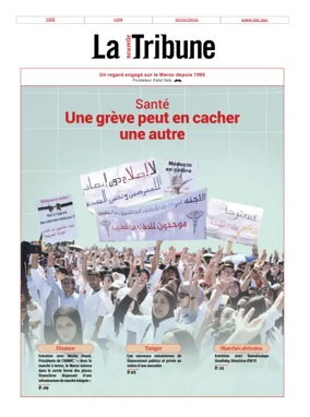 Cover of La Nouvelle Tribune