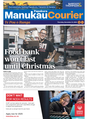 Cover of Manukau Courier