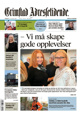 Cover of Grimstad Adressetidende