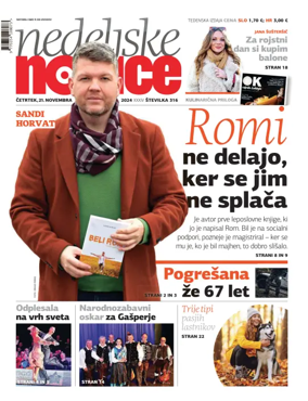 Cover of Nedeljske Novice